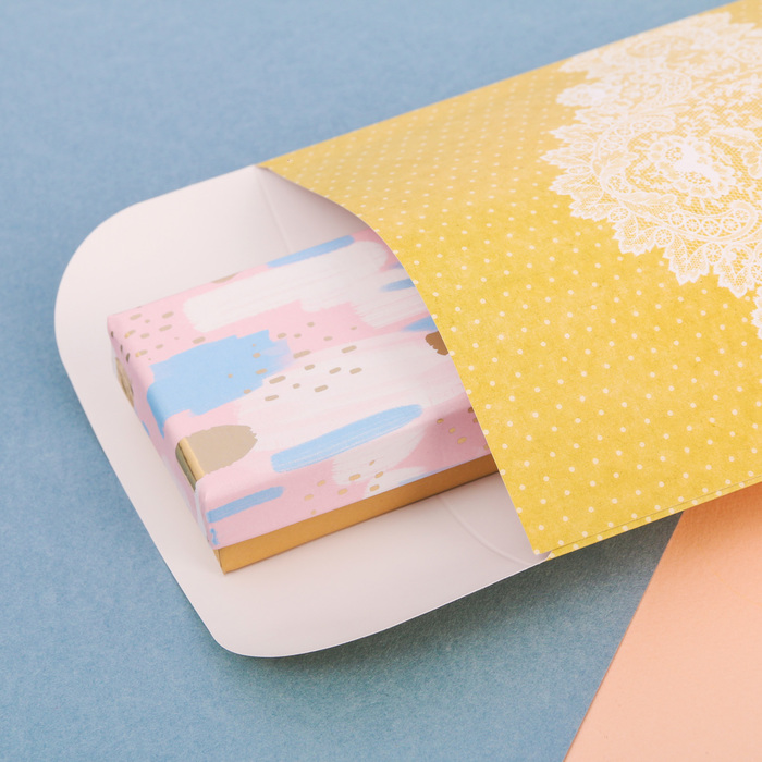 Пакетик подарочный «В этот чудесный день», 13 х 28,9 см