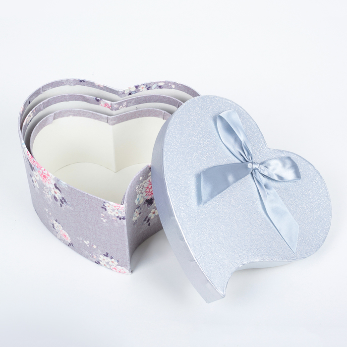 Набор коробок 3в1, 20 х 18,5 х 10,5 - 16 х 14,5 х 8,5 см