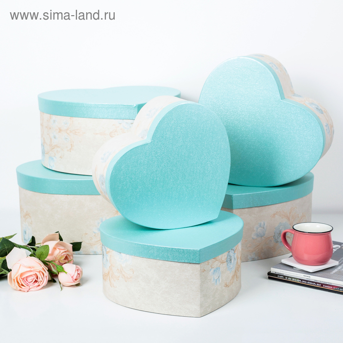 

Набор коробок 6 в 1, 36 х 33 х 17 - 26 х 23,5 х 12 см