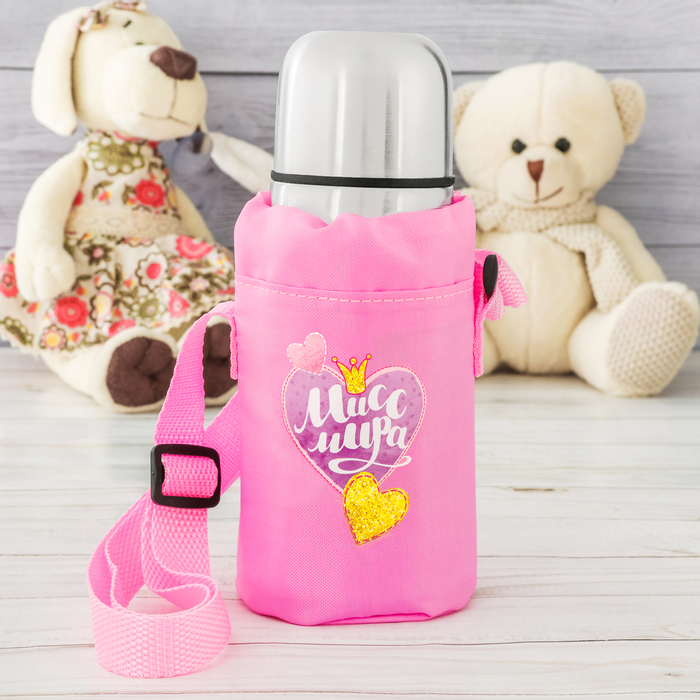 Детский термос "Мисс мира", 350 мл