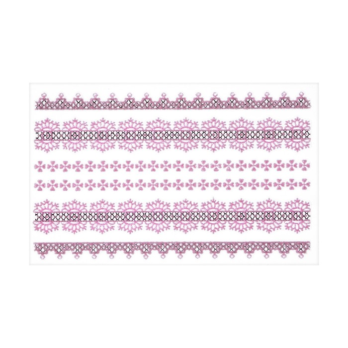 Наклейки декоративные "Кружевные узоры"