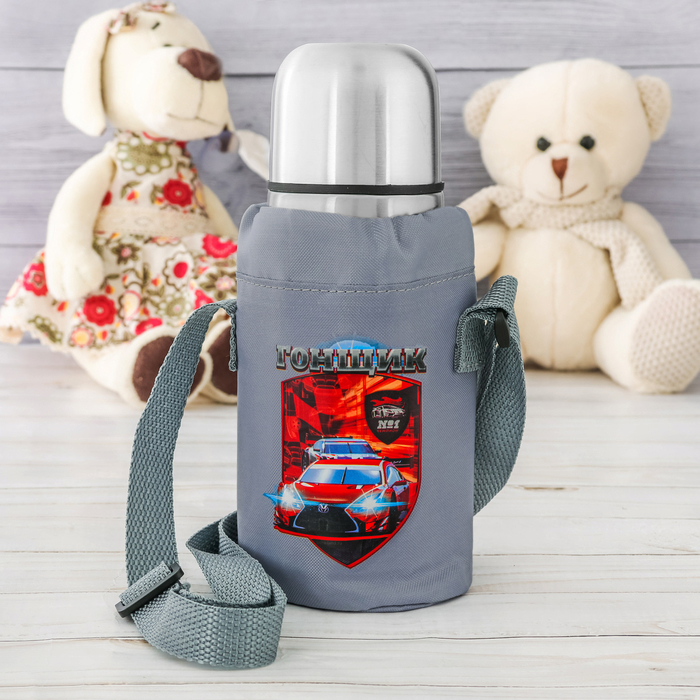 Детский термос "Гонщик", 350 мл