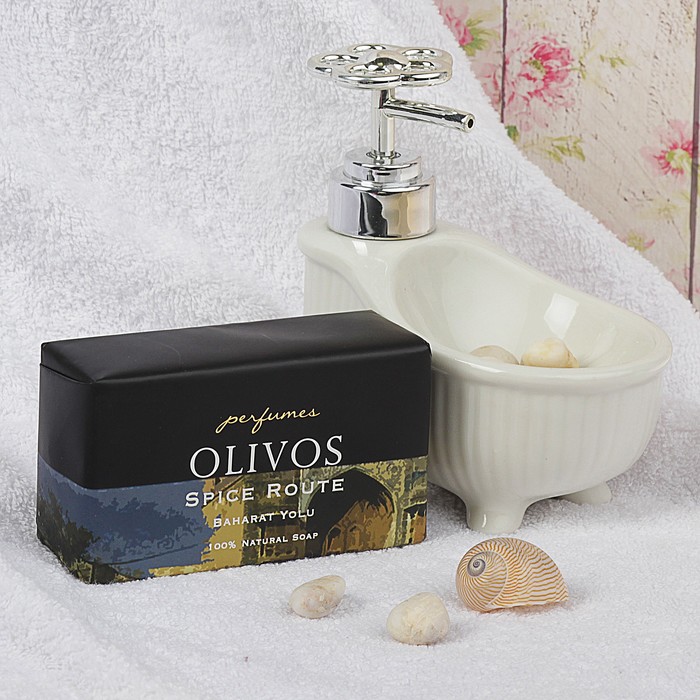 Парфюмированное мыло Olivos Perfume Spice Route для лица, тела и волос, 250 г
