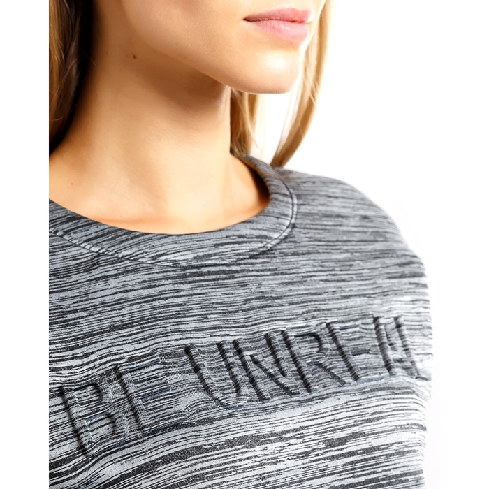 Свитшот женский 1934-21 (122381) цвет серый меланж, р-р 48 (L)