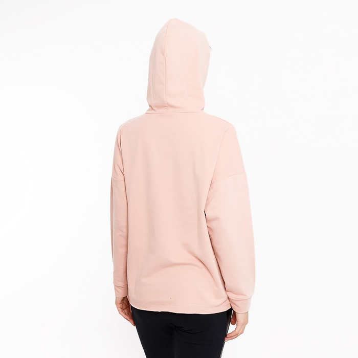Толстовка женская 2654-7 (122434) цвет розовый, р-р 52 (XXL)