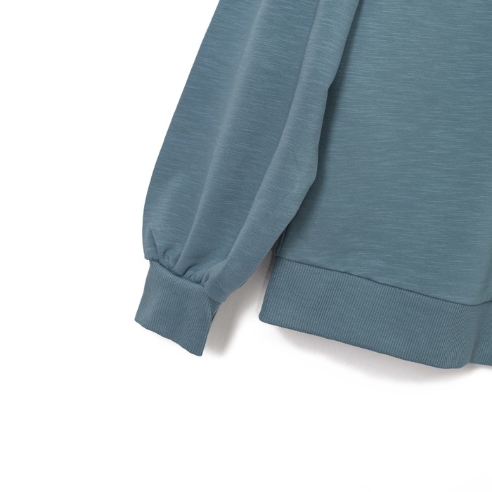 Толстовка женская 2707-7-2 (122442) цвет синий, р-р 44 (S)