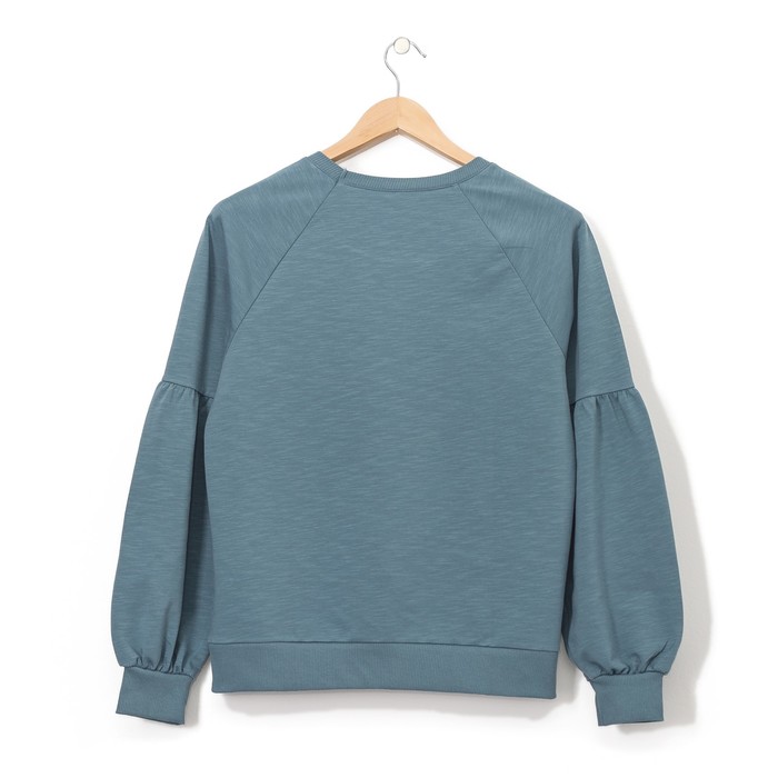 Толстовка женская 2707-7-2 (122442) цвет синий, р-р 44 (S)