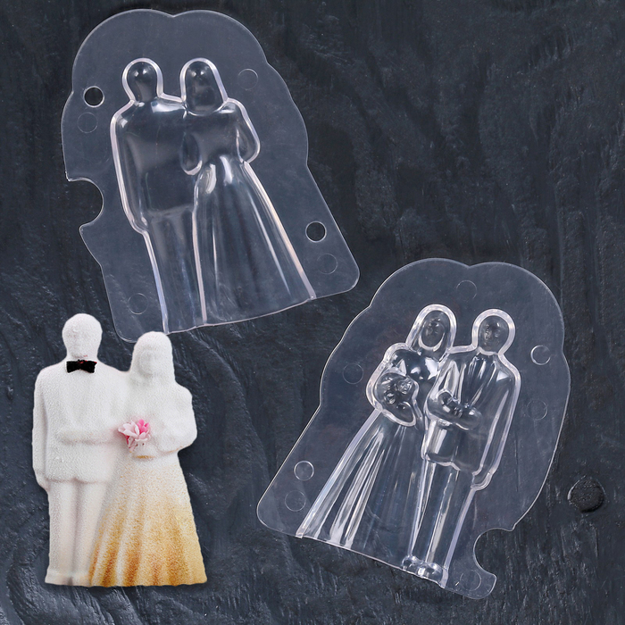 Молд кондитерский "Молодожены" 10х4,7х13 см