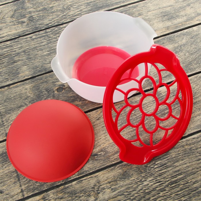 Емкость для чистки граната "Цветок"