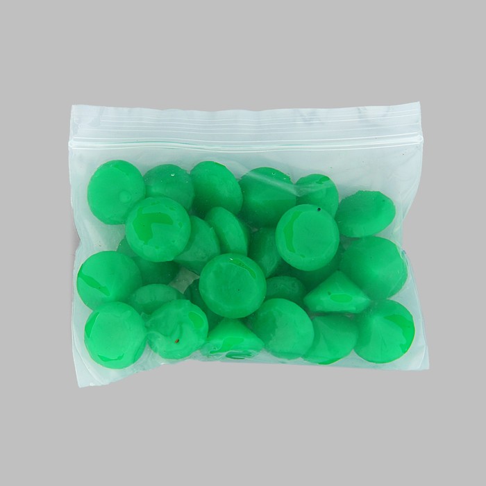 Аквагрунт зелёный, камни, 50 г