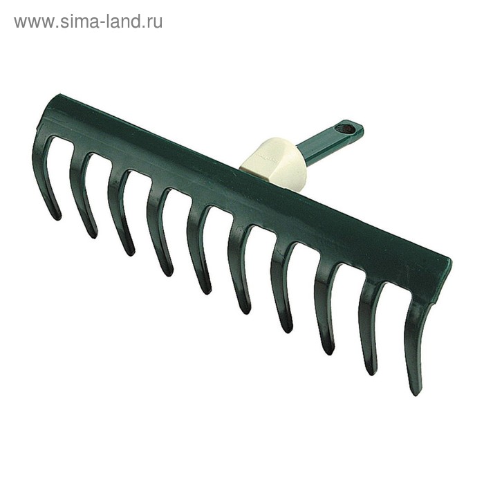  Грабли прямые, прямой зубец, 10 зубцов, с быстрозажимным механизмом, без черенка