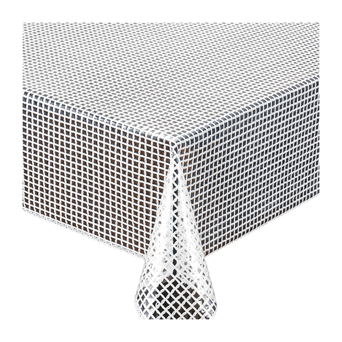 Клеенка столовая "Meiwa" M-289 WH, 120 см, 15 п.м., белый