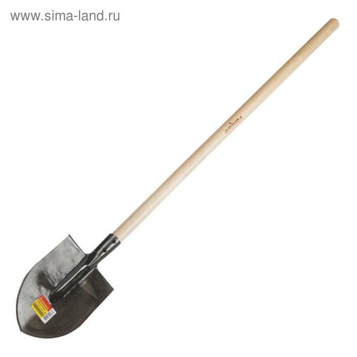 

Лопата штыковая, острая, L = 145 см, деревянный черенок, GRINDA