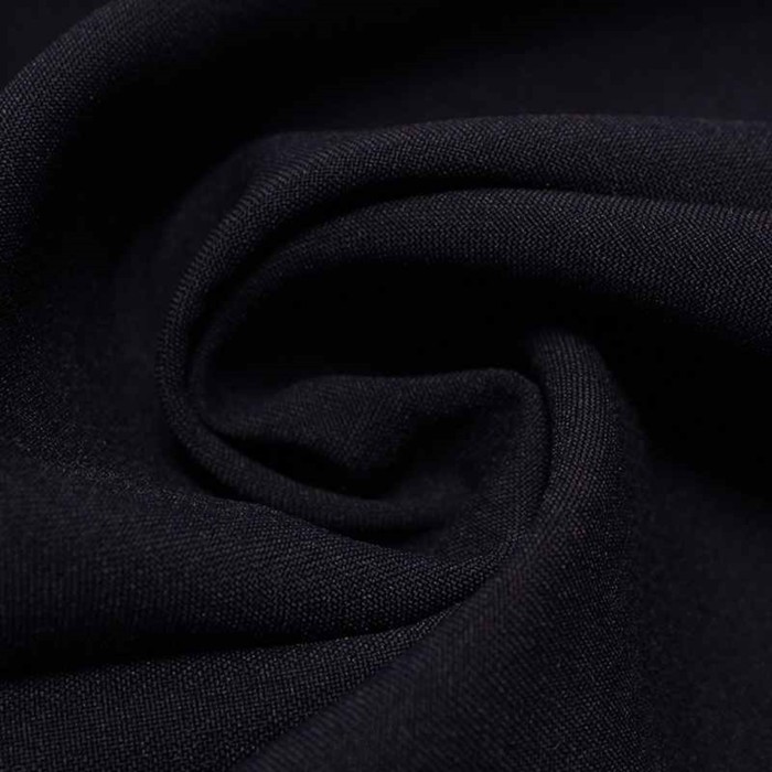Ткань костюмная габардин, ширина 150 см, цвет тёмно - синий