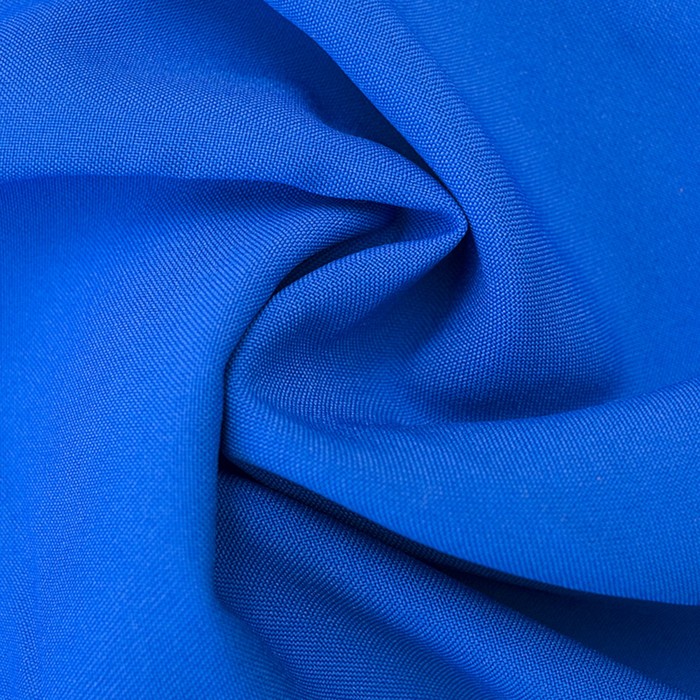 Ткань костюмная габардин, ширина 150 см, цвет василёк