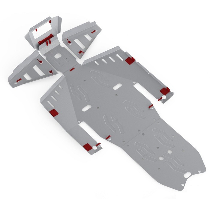 Комплект защит днища Rival для Polaris UTV RZR 1000 2013-2015, 444.7413.3