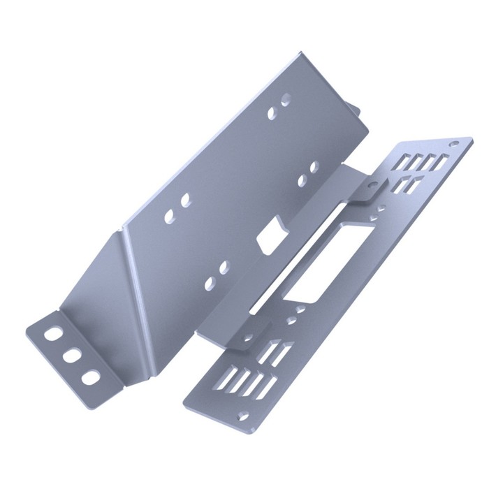 Кронштейн лебедки  Rival для Polaris UTV Ranger 400/500/570  2011-, 444.7427.1