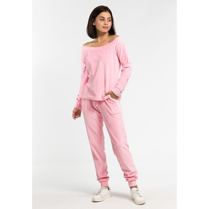 Костюм спортивный женский MINAKU, размер 46, цвет розовый