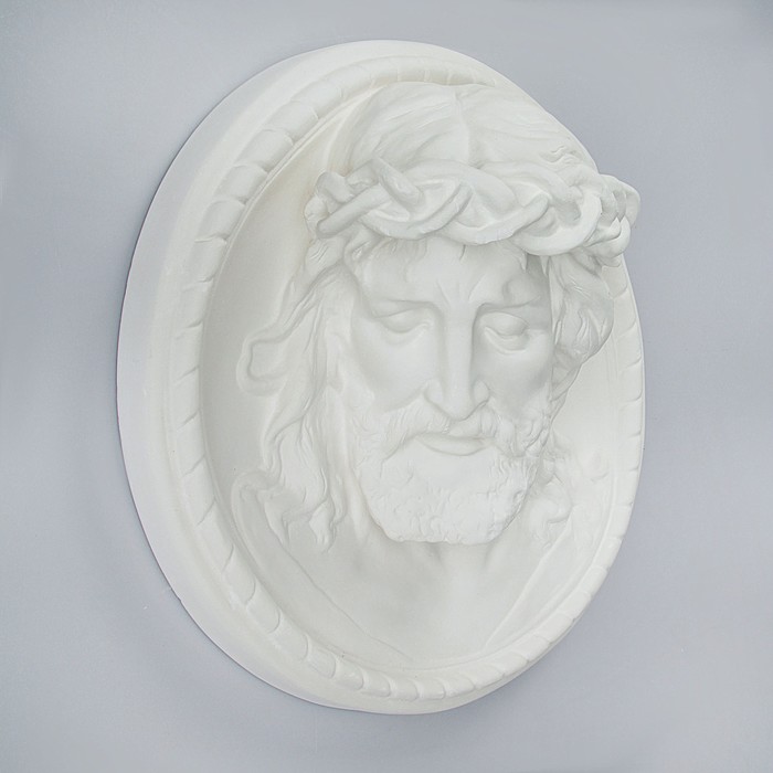 Гипсовая фигура барельеф Иисус 35*35*15 80-851