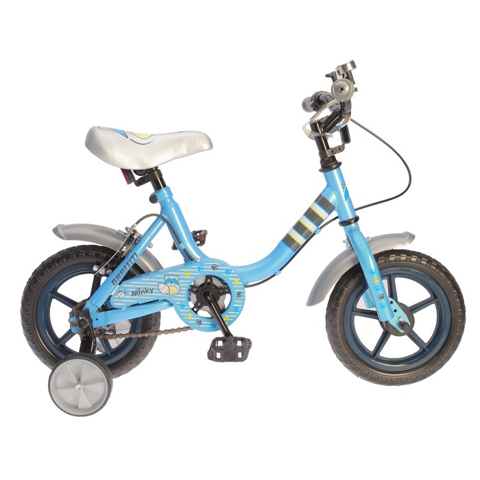 Велосипед 12" Graffiti Minky синий