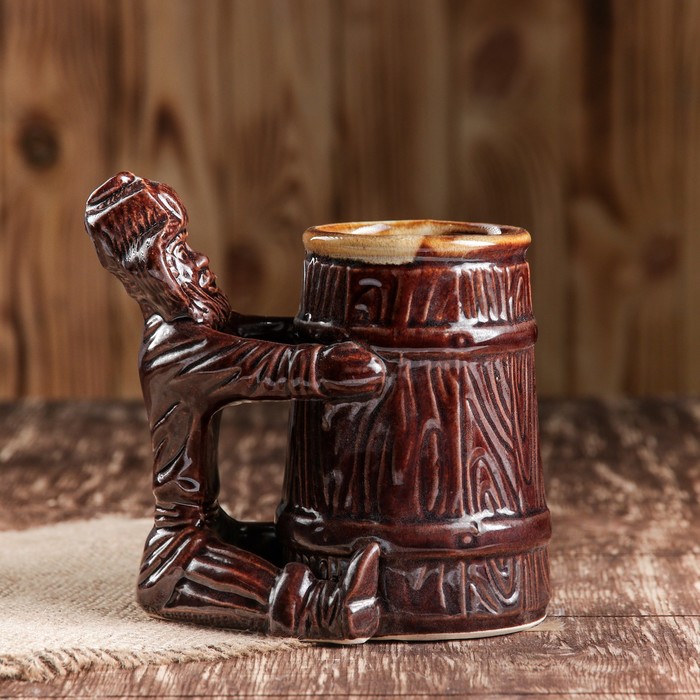 Бокал для пива "Мужичок"