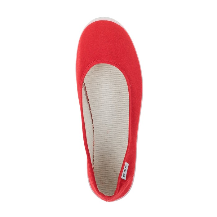 Кеды женские Domino арт. DRT-01-01-06, цвет красный, размер 37