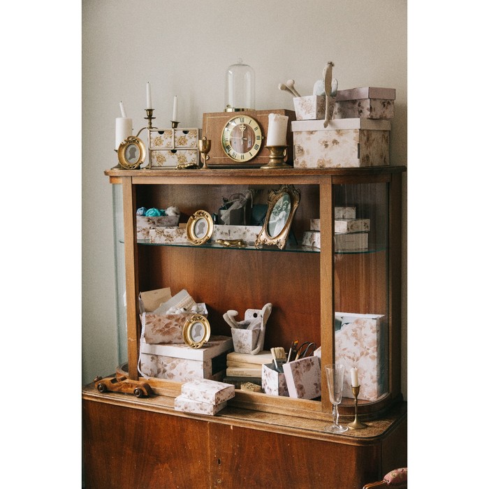 Складная коробка «Цветочная нежность», 17,6 х 12,7 х 4,1 см