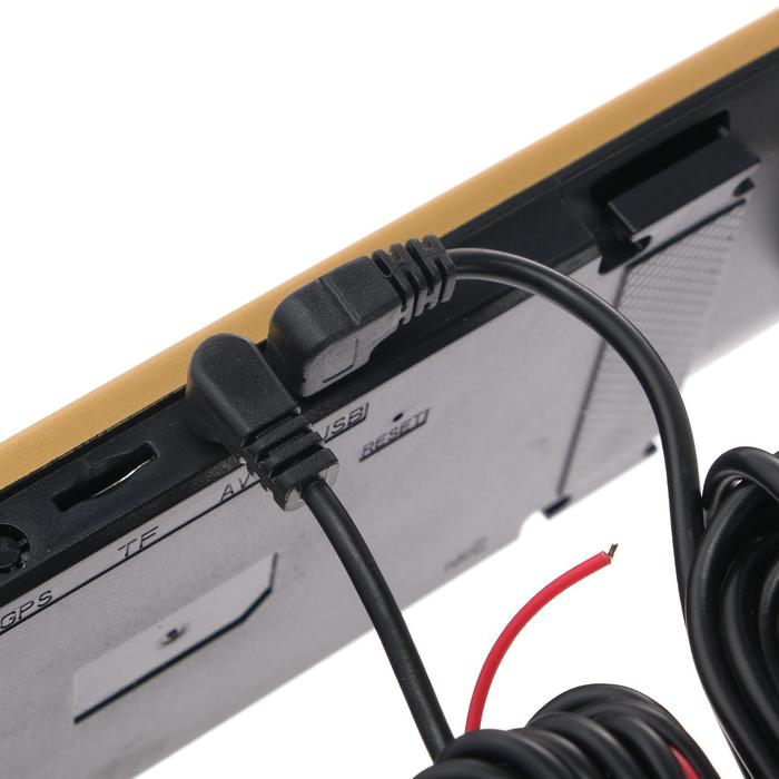 Видеорегистратор-зеркало автомобильный, две камеры, 4" TFT, 1080P,