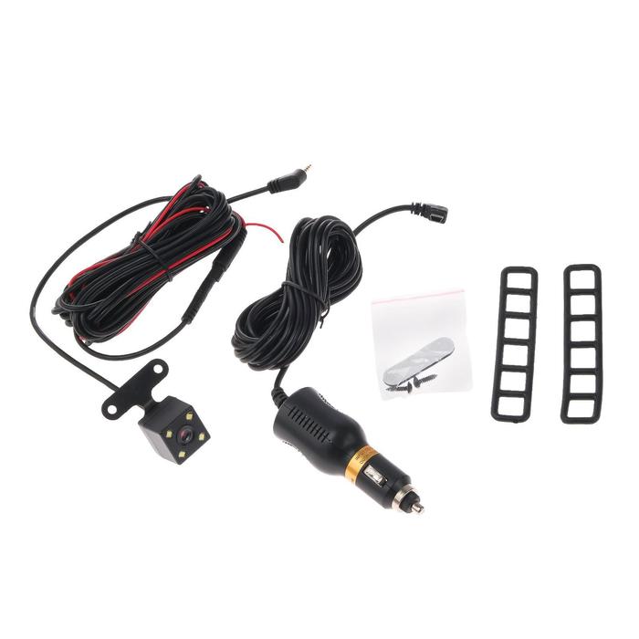 Видеорегистратор-зеркало автомобильный, две камеры, 4" TFT, 1080P,