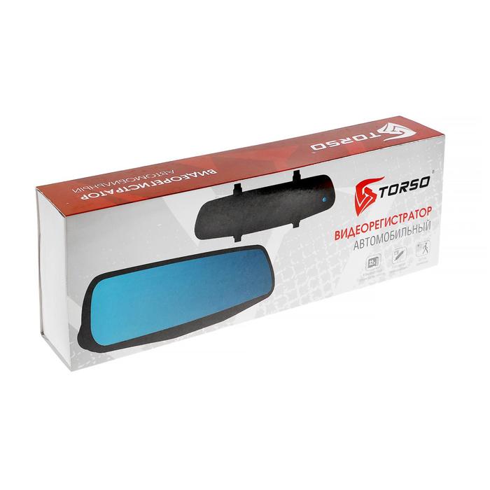 Видеорегистратор-зеркало автомобильный, две камеры, 4,3" TFT, 1080P,