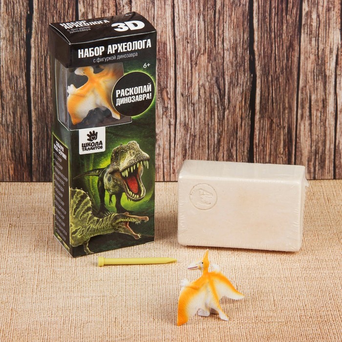 Набор археолога серия с фигуркой-игрушкой динозавра "Птеранодон"