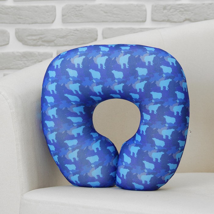 Мягкая игрушка - антистресс подголовник "Мужская" 02