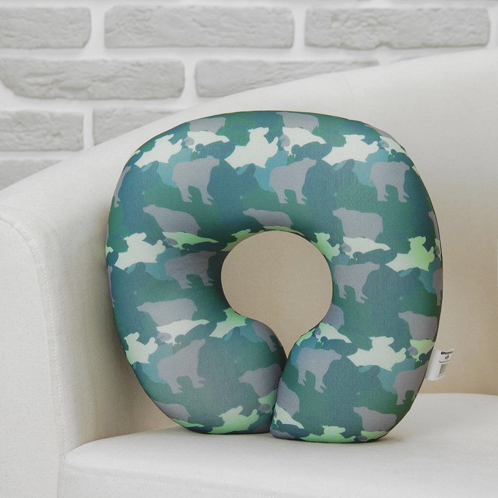 Мягкая игрушка - антистресс подголовник "Мужская" 01