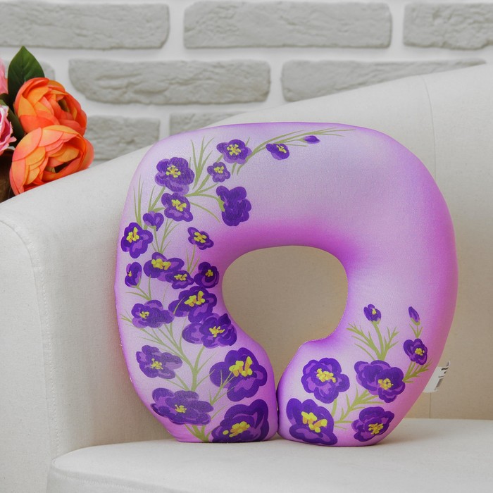 Мягкая игрушка - антистресс подголовник "Букет" 06