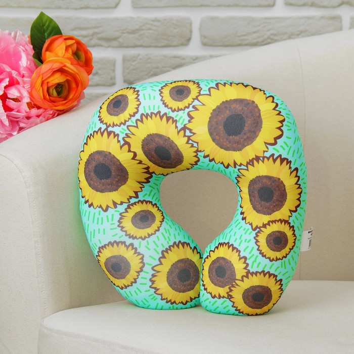 Мягкая игрушка - антистресс подголовник "Букет" 03