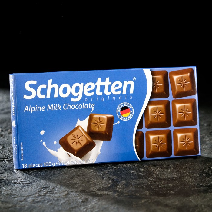 Шоколад Schogetten Alpine Milk Chocolate, 100 г