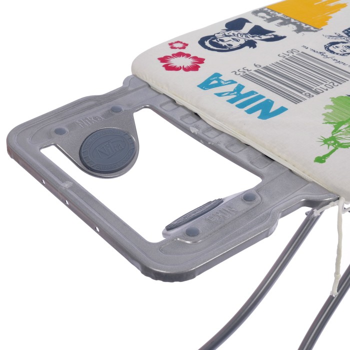 Доска гладильная "ЭЛЬЗА-ПРЕМИУМ" металл (1220*400) РЕТРО, европод.