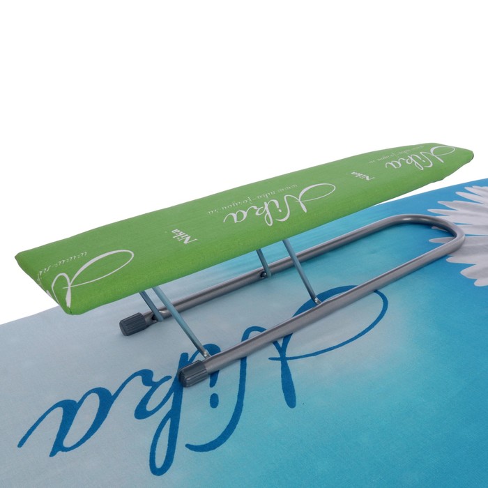 Доска гладильная "ЭЛЬЗА ДЕ ЛЮКС" Ромашка (1220х400) регул.высота до 93 см