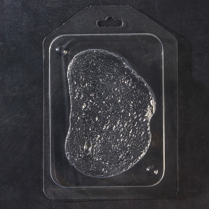 Пластиковая форма для мыла "Белый хлеб" 9,5х6,5 см