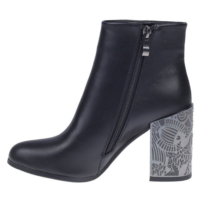 Ботильоны женские арт. 6823, цвет чёрный, размер 39