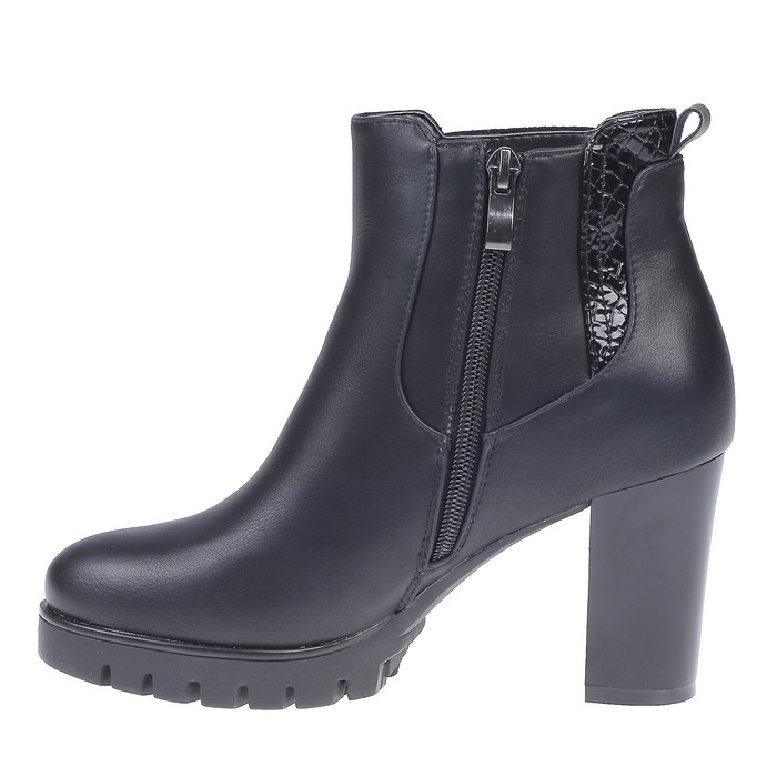 Ботильоны женские арт. В096, цвет чёрный, размер 37