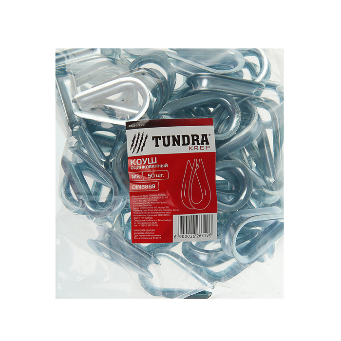 Коуш TUNDRA krep, DIN6899, М8 , оцинкованный
