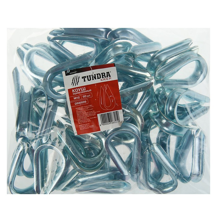 Коуш TUNDRA krep, DIN6899, М12 , оцинкованный