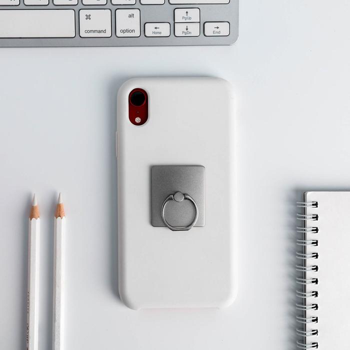 Подарочный набор "Смелому и сильному!": подставка для телефона и кольцо на чехол