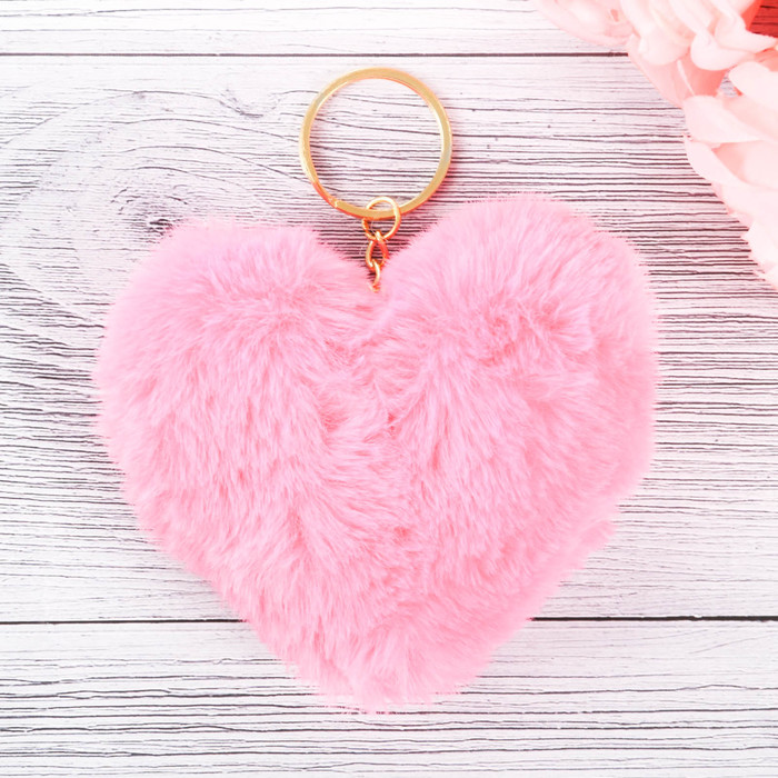 Сердце-пушистик "Я тебя люблю", 11 см