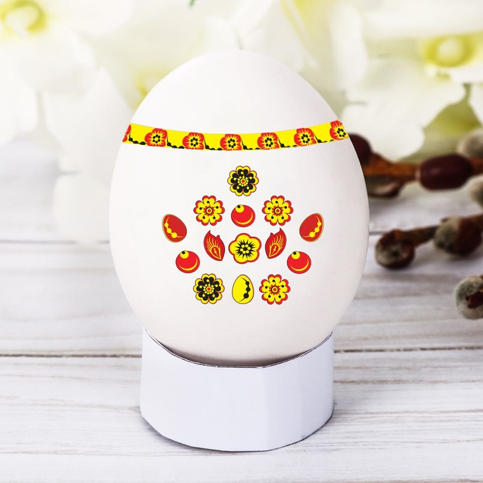 Набор голографических наклеек "Узор"