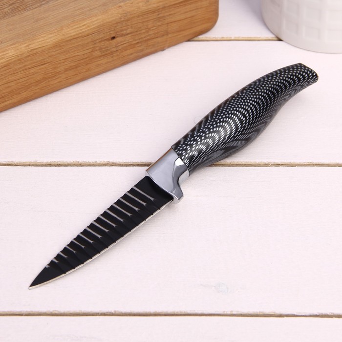 Нож с антиналипающим покрытием "Агудо", лезвие 8,5 см