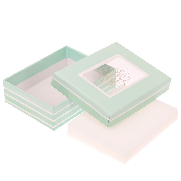 Подарочная коробочка под набор микс «Нежность», 7 х 9 х 2,8 см