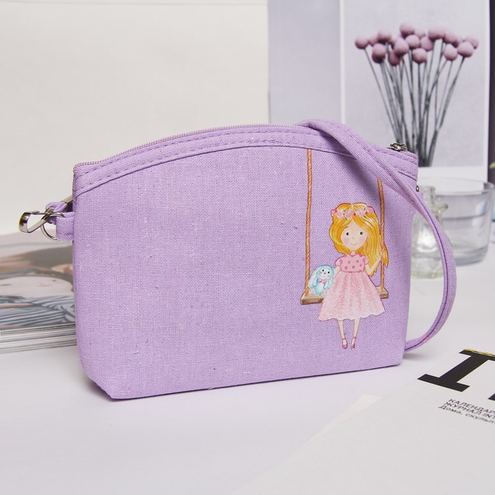 Сумочка детская "Девочка", 17 х 14 см