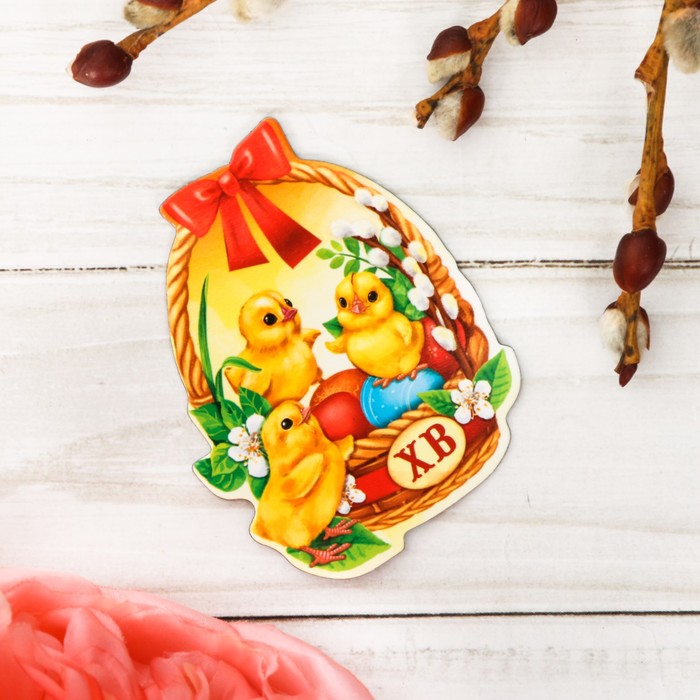 Магнит полимерный "Корзинка"